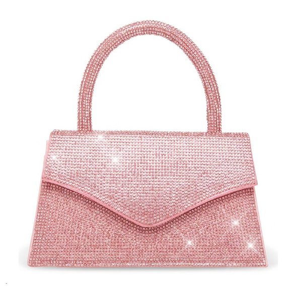 STEVE MADDEN Handbags - NWT Sparkling Bling Swarovski Crystal Rhinestones: Steve Madden Bag Purs…